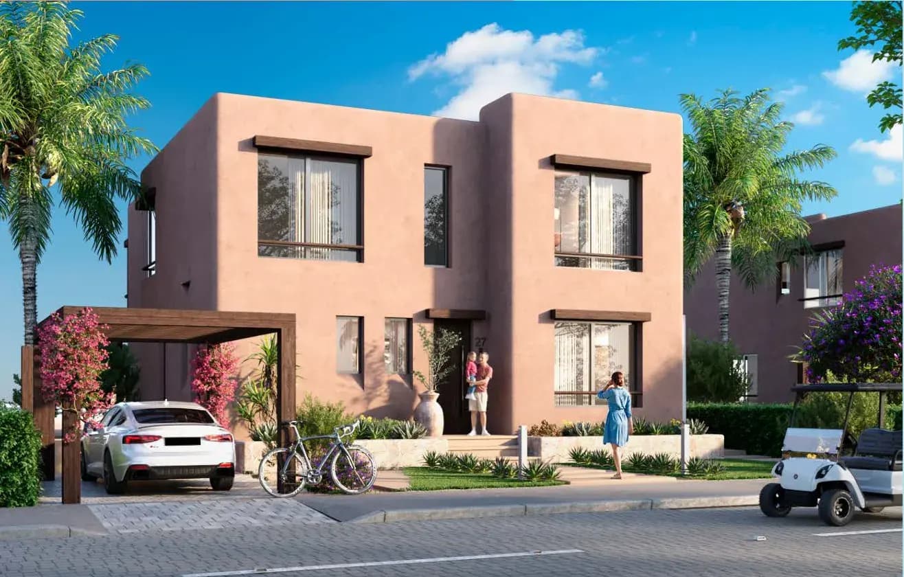 شاليه للبيع في هاسيندا بلو الساحل الشمالي بمساحة 154.5 م²