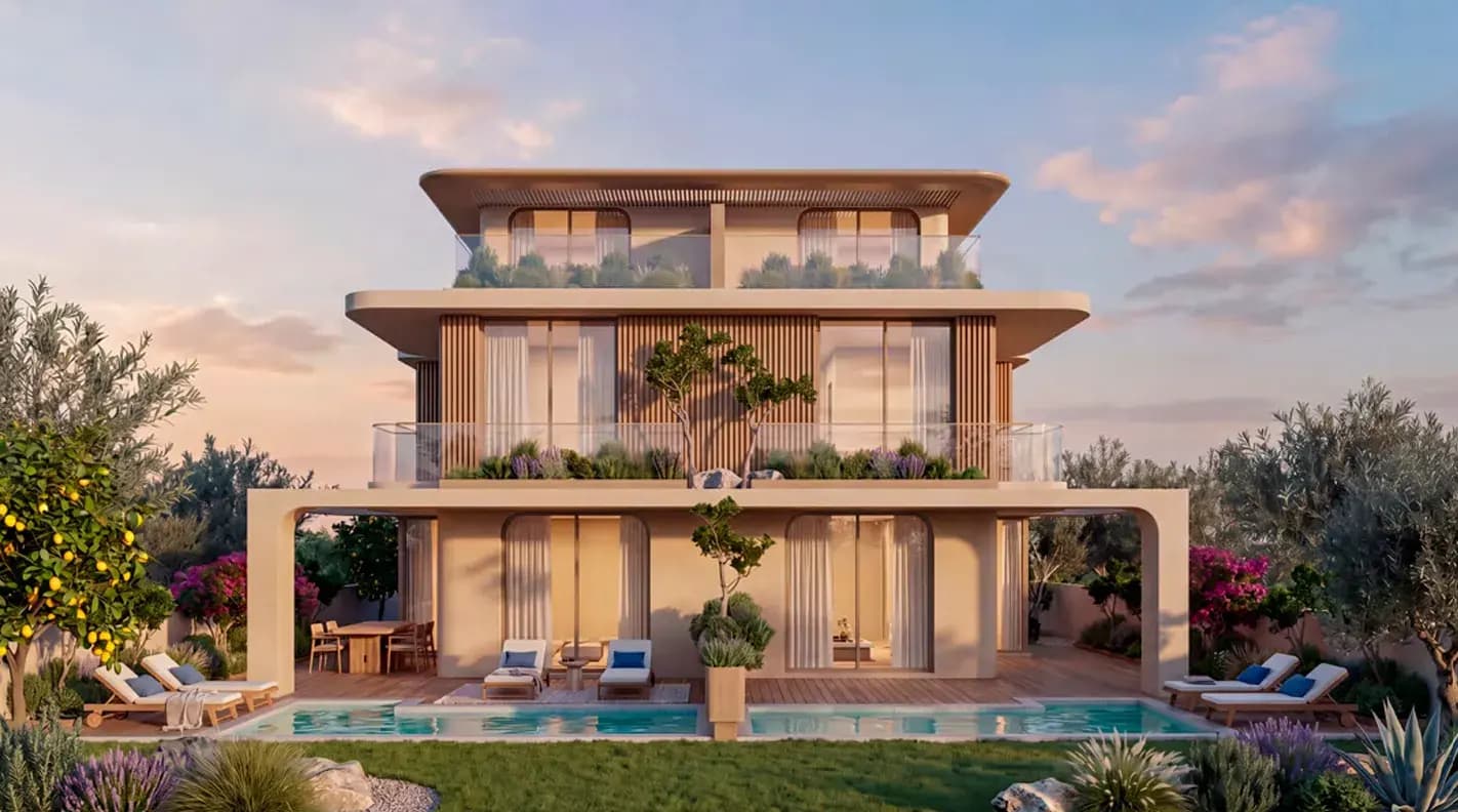 توين هاوس بمساحة 253 م² للبيع في هاسيندا رأس الحكمة بالم هيلز