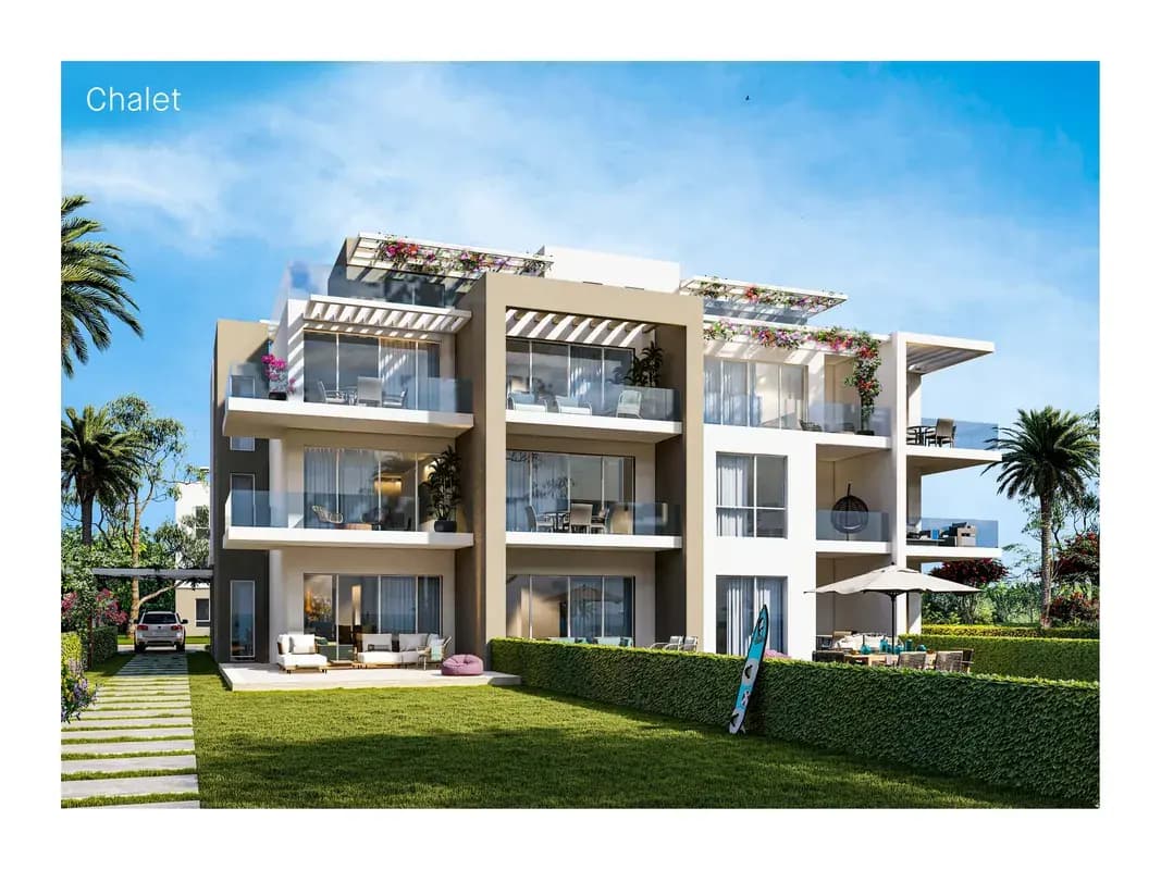 للبيع شاليه 110م في سي شور هايد بارك رأس الحكمة | 2 غرف - إطلالة على البحر