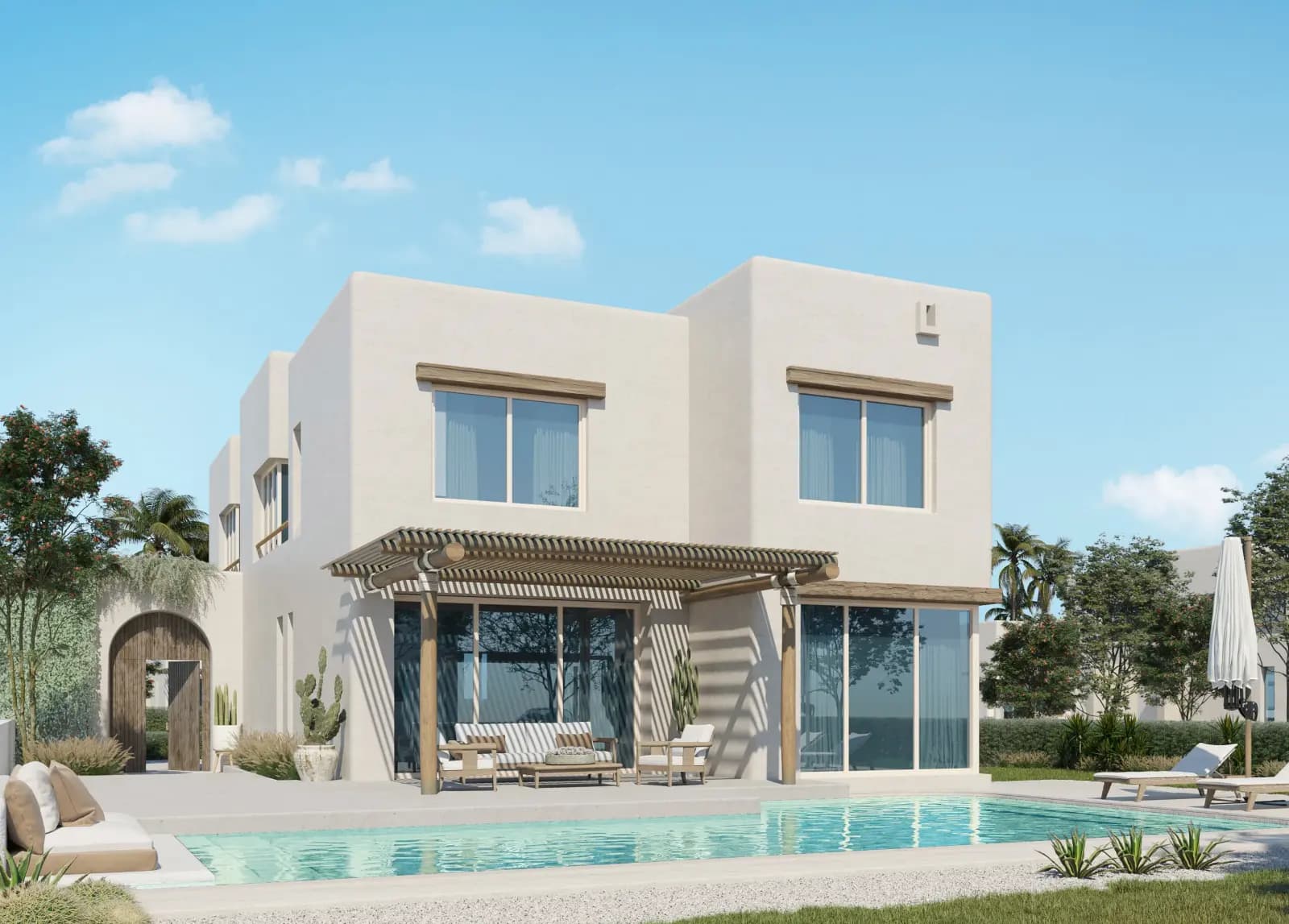 شاليه للبيع بالتقسيط في هاسيندا ووترز – مساحة 141 م²